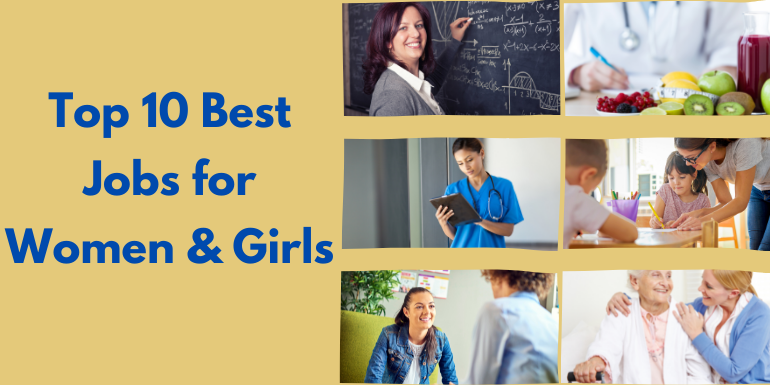 best jobs for women and girls